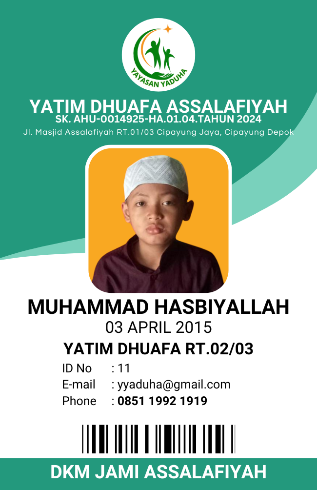 Foto Muhammad Hasbiyallah