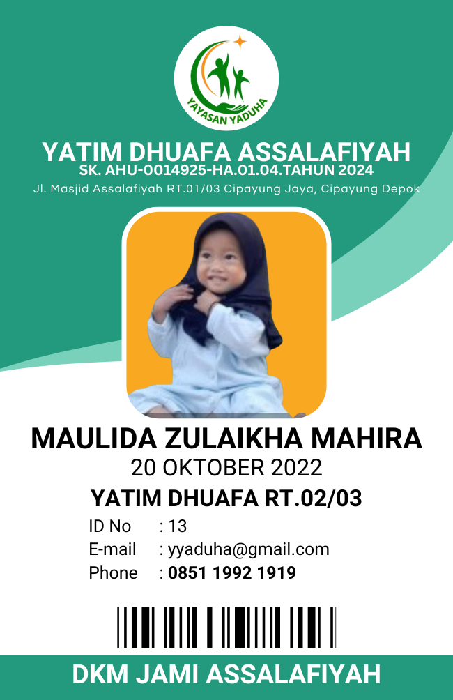 Foto Maulida Zulaikha Mahira
